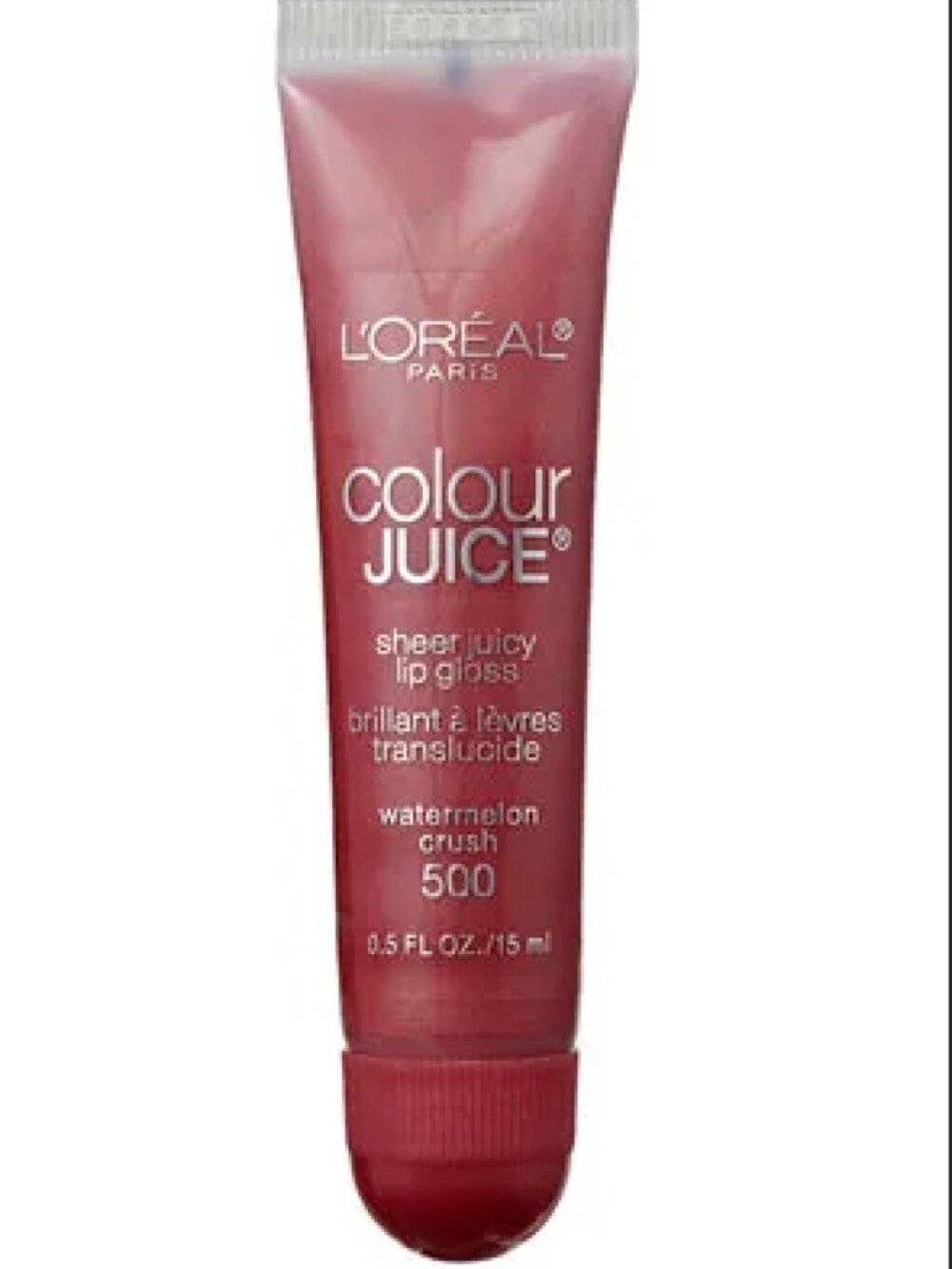 2/$15 L'Oreal: Colour Juice Sheer Juicy Lip Gloss - Watermelon Crush 500